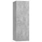 Preview: 10-tlg. TV-Schrank-Set Betongrau Holzwerkstoff