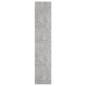 Preview: ARDEBO.de - Apothekerschrank Betongrau 30x42,5x150 cm Holzwerkstoff