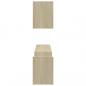 Preview: Wandregale 2 Stk. Sonoma-Eiche 100x15x20 cm Holzwerkstoff