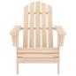 Preview: Adirondack-Gartenstuhl mit Tisch Massivholz Tanne