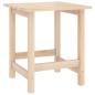 Preview: Adirondack-Gartenstuhl mit Tisch Massivholz Tanne