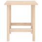Preview: Adirondack-Gartenstuhl mit Tisch Massivholz Tanne