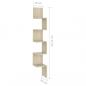 Preview: Wand-Eckregal Sonoma-Eiche 20x20x127,5 cm Holzwerkstoff
