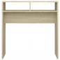 Preview: Konsolentisch Sonoma-Eiche 78x30x80 cm Holzwerkstoff
