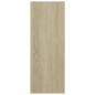Preview: Konsolentisch Sonoma-Eiche 78x30x80 cm Holzwerkstoff