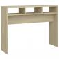 Preview: Konsolentisch Sonoma-Eiche 105x30x80 cm Holzwerkstoff