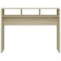 Preview: Konsolentisch Sonoma-Eiche 105x30x80 cm Holzwerkstoff
