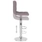 Preview: Barhocker 2 Stk. Taupe Stoff