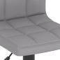Preview: Barhocker Hellgrau Stoff