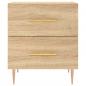 Preview: Nachttisch Sonoma-Eiche 40x35x47,5 cm Holzwerkstoff