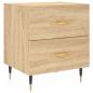Preview: Nachttisch Sonoma-Eiche 40x35x47,5 cm Holzwerkstoff