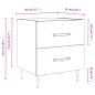 Preview: Nachttisch Sonoma-Eiche 40x35x47,5 cm Holzwerkstoff