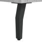 Preview: Nachttisch Betongrau 40x35x47,5 cm Holzwerkstoff