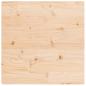 Preview: Tischplatte 60x60x2,5 cm Massivholz Kiefer Quadratisch