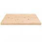 Preview: Tischplatte 50x50x2,5 cm Massivholz Kiefer Quadratisch