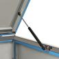 Preview: Mülltonnenbox für 3 Tonnen 207x77,5x112,5 cm Edelstahl