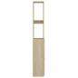 Preview: Badschrank Sonoma-Eiche 25x26,5x170 cm Holzwerkstoff