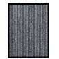 Preview: ARDEBO.de - Fußmatte Gestreift Grau 60x80 cm