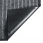 Preview: Fußmatte Gestreift Grau 60x80 cm