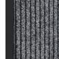Preview: Fußmatte Gestreift Grau 60x80 cm