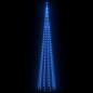 Preview: Weihnachtsbaum Kegelform 752 LEDs Deko Blau 160x500 cm