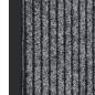 Preview: Fußmatte Grau Gestreift 80x120 cm