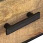 Preview: TV-Schrank 110x30x45 cm Raues Mangoholz