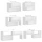 Preview: TV-Schrank Hochglanz-Weiß 149x30x52 cm Holzwerkstoff