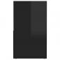 Preview: TV-Schrank Hochglanz-Schwarz 149x30x52 cm Holzwerkstoff