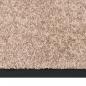Preview: Fußmatte Beige 60x80 cm