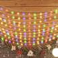 Preview: Lichterkette Kugeln 20 m 200 LED Mehrfarbig 8 Funktionen