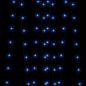 Preview: Solar-Lichterkette 2 Stk. 2x200 LED Blau Innen Außen