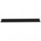 Preview: Wandregale 2 Stk. Schwarz 100x9x3 cm