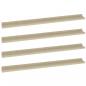 Preview: Wandregale 4 Stk. Sonoma-Eiche 100x9x3 cm