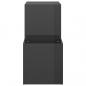 Preview: Flur-Schuhschrank Hochglanz-Grau 105x35,5x70 cm Holzwerkstoff