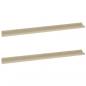 Preview: Wandregale 2 Stk. Sonoma-Eiche 100x9x3 cm