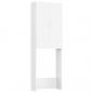 Preview: Waschmaschinenschrank Weiß 64x25,5x190 cm