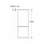 Preview: Bosch KGN39VLCT Serie 4 Stand Kühl-Gefrierkombination, 363 L, 60 cm breit, VitaFresh XXL, NoFrost, LED-Beleuchtung, Edelstahl-Optik