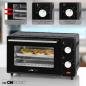 Preview: Clatronic MB 3746 Mini-Backofen, 650 W, 8 Liter Backraum, Ober- und Unterhitze, schwarz
