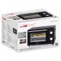 Preview: Clatronic MB 3746 Mini-Backofen, 650 W, 8 Liter Backraum, Ober- und Unterhitze, schwarz