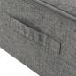 Preview: Aufbewahrungsboxen 2 Stk. Stoff 70x40x18 cm Anthrazit