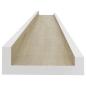 Preview: Wandregale 4 Stk. Weiß und Sonoma-Eiche 80x9x3 cm
