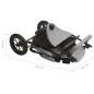 Preview: Kinderwagen Hellgrau Stahl