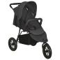Preview: Kinderwagen Anthrazit Stahl