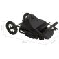 Preview: Kinderwagen Anthrazit Stahl