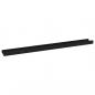 Preview: Wandregale 4 Stk. Schwarz 80x9x3 cm