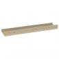Preview: Wandregale 4 Stk. Sonoma-Eiche 40x9x3 cm