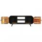 Preview: TV-Schrank 110x30x45 cm Altholz Massiv
