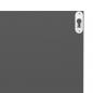 Preview: Wandregale 4 Stk. Grau 40x11,5x18 cm Holzwerkstoff