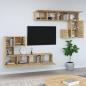 Preview: TV-Wandschrank Sonoma-Eiche Holzwerkstoff
